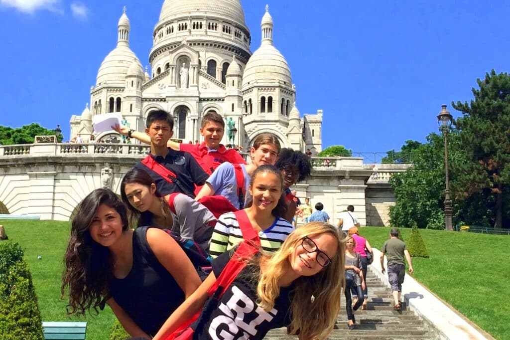 Schulsprachaufenthalte in Frankreich, in Paris