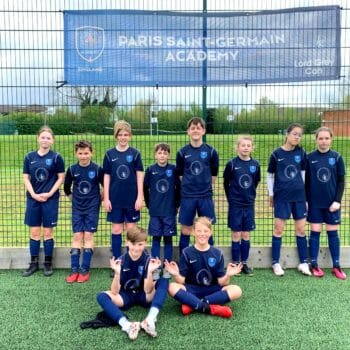 The PSG Academy UK Residential Football Camp in summer
